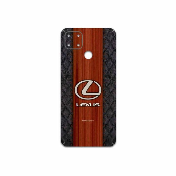 برچسب پوششی ماهوت مدل Lexus-Logo مناسب برای گوشی موبایل ریلمی C25s MAHOOT Lexus-Logo Cover Sticker for Realme C25s